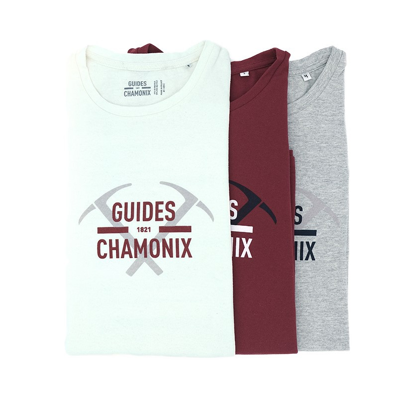 T-shirt Guides Chamonix Piolets - Homme