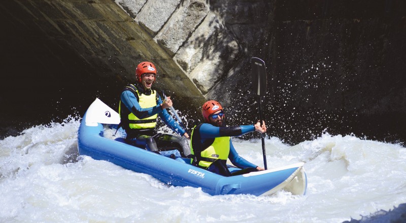 Canoe arve chamonix