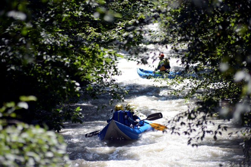 Canoe arve chamonix